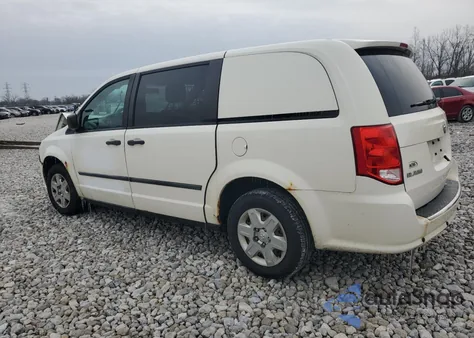 2012 Dodge Ram Van z USA, uszkodzony, nr VIN 2C4JDGAG2CR318340